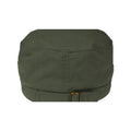 Olive - Back - Atlantis Chino Cotton Urban Military Cap