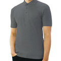 Dark Heather - Back - Casual Classic Mens Pique Polo