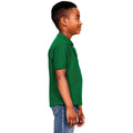 Forest Green - Side - Casual Classic Childrens-Kids Polo