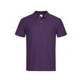 Deep Berry - Front - Stedman Mens Cotton Polo