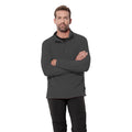 Grey Steel - Back - Stedman Mens Active Half Zip Fleece