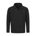 Black Opal - Front - Stedman Mens Active Half Zip Fleece