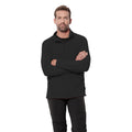 Black Opal - Back - Stedman Mens Active Half Zip Fleece