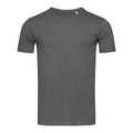 Slate Grey - Front - Stedman Stars Mens Morgan Crew Neck Tee