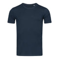 Marina Blue - Front - Stedman Stars Mens Morgan Crew Neck Tee