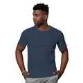 Marina Blue - Back - Stedman Stars Mens Morgan Crew Neck Tee