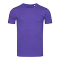 Deep Lilac - Front - Stedman Stars Mens Morgan Crew Neck Tee