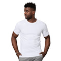 White - Back - Stedman Stars Mens Morgan Crew Neck Tee