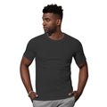 Black Opal - Back - Stedman Stars Mens Morgan Crew Neck Tee