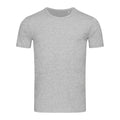 Heather Grey - Front - Stedman Stars Mens Morgan Crew Neck Tee