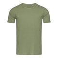 Military Green - Front - Stedman Stars Mens Morgan Crew Neck Tee