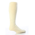 Natural - Back - Work Force Mens Sea Boot Sock