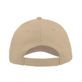 Khaki - Side - Atlantis Start 6 Panel Baseball Cap (Pack of 2)