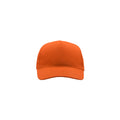 Orange - Side - Atlantis Start 5 Panel Cap (Pack of 2)