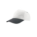 White-Navy - Front - Atlantis Start 5 Panel Cap (Pack of 2)