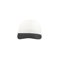 White-Navy - Side - Atlantis Start 5 Panel Cap (Pack of 2)