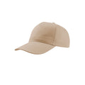 Khaki - Front - Atlantis Start 5 Panel Cap (Pack of 2)