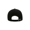 Black-Grey - Side - Atlantis Liberty Sandwich Heavy Brush Cotton 6 Panel Cap (Pack Of 2)