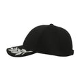 Black - Lifestyle - Atlantis Winner Laurel Embroidered Cap (Pack Of 2)