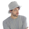 White - Side - Atlantis Cotton Bucket Hat