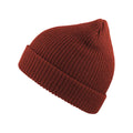 Rust - Front - Atlantis Woolly Wool Blend Beanie