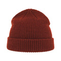 Rust - Back - Atlantis Woolly Wool Blend Beanie