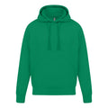 Kelly Green - Front - Casual Classics Mens Ringspun Cotton Hoodie