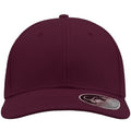 Burgundy - Front - Atlantis Unisex Adult Pitcher Flexible Baseball Cap