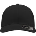 Black - Front - Atlantis Unisex Adult Pitcher Flexible Baseball Cap