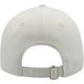 White - Back - Atlantis Unisex Adult Curved Twill Baseball Cap