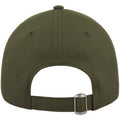 Olive - Back - Atlantis Unisex Adult Curved Twill Baseball Cap