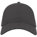 Dark Grey - Front - Atlantis Unisex Adult Curved Twill Baseball Cap