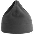 Dark Grey - Back - Atlantis Unisex Adult Birk Recycled Polyester Beanie