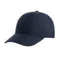 Navy - Front - Atlantis Recy Six Recycled Polyester Baseball Cap