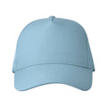 Light Blue - Side - Atlantis Childrens-Kids Recy Five 5 Panel Recycled Baseball Cap