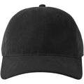 Black - Side - Atlantis Unisex Adult Creep S Corduroy Recycled Baseball Cap