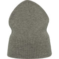 Light Grey Melange - Back - Atlantis Unisex Adult Brad Recycled Slouch Beanie