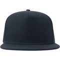 Navy - Front - Atlantis Unisex Adult 5 Panel Snapback Baseball Cap