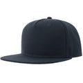 Navy - Lifestyle - Atlantis Unisex Adult 5 Panel Snapback Baseball Cap