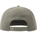 Grey - Back - Atlantis Unisex Adult 5 Panel Snapback Baseball Cap