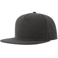 Dark Grey - Lifestyle - Atlantis Unisex Adult 5 Panel Snapback Baseball Cap