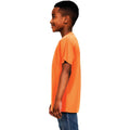 Cyber Orange - Side - Casual Classics Childrens-Kids Original Tech T-Shirt