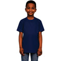 Navy - Front - Casual Classics Childrens-Kids Original Tech T-Shirt