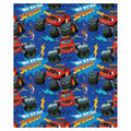 Blue-Red - Back - Blaze & The Monster Machines Blazing Duvet Cover Set