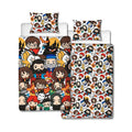 Multicoloured - Front - Harry Potter Charm Duvet Cover Set