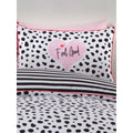 Black-White - Back - Rapport Dalmatian Print Duvet Cover Set