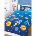 Blue - Front - Rapport Rocket Duvet Cover Set