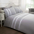 Silver - Side - Rapport Annabella Duvet Cover Set