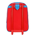 Red-Blue - Back - Marvel Avengers Superhero Trolley Bag