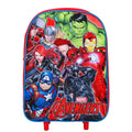 Red-Blue - Front - Marvel Avengers Superhero Trolley Bag